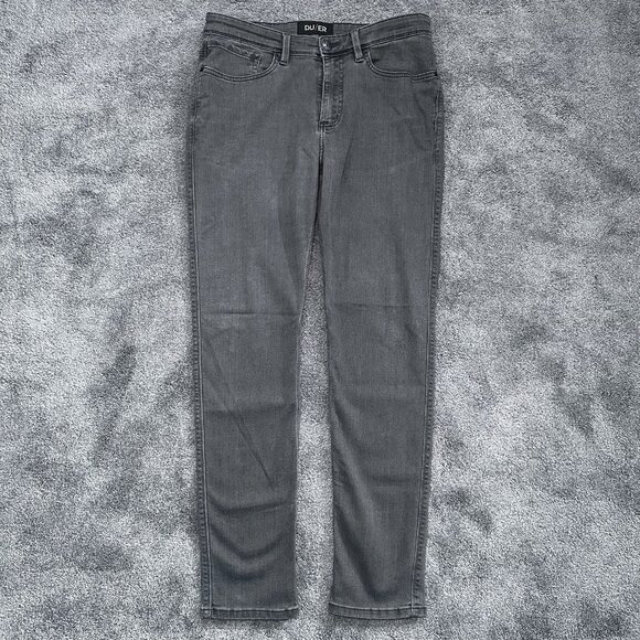 DU/ER Duer N2X Slim Fit Jeans Mens Fits 34x30.5 Dark Grey Stretch Performance - Picture 1 of 11